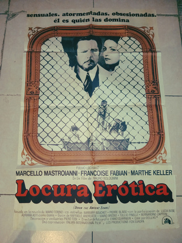 Póster Gigante Locura Erótica Películas Mate 70x110 Cm (Usado)