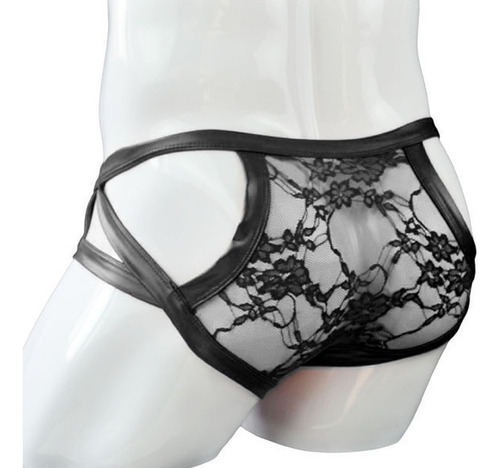 Ropa Interior De Lencería Masculina Bragas De Encaje Empalma