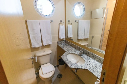 Imagem 9 de 15 de Flat Prox A Rua Da Consolação, Fácil Acesso A Higienopolis - Sf30141