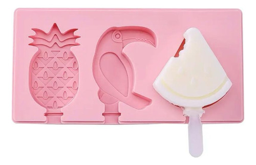 Molde Para Paletas En Silicona Reposteria Helados