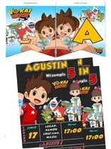 Comprar Kit Imprimible Yo Kai Watch Editable Candy Bar