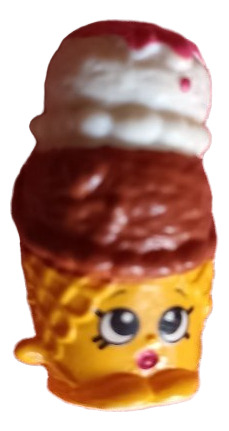 Shopkins Waffle Nieve Chocolate Y Vainilla (Usado)