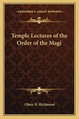 Libro Temple Lectures Of The Order Of The Magi - Richmond...