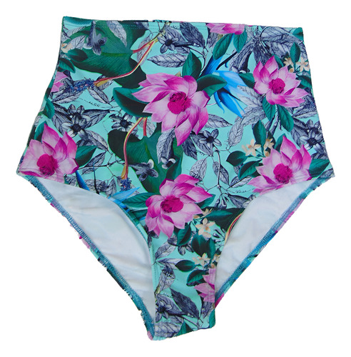Bottom Calzón Traje De Baño Highwaist Control Abdominal