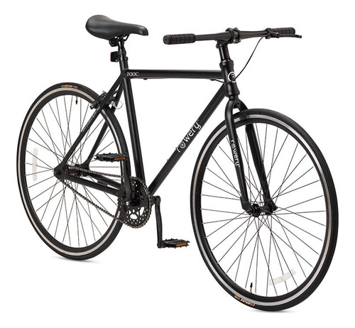 Bicicleta Rowery Hefesto Urbana Negro Aro 700 1 Velocidad