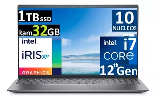 Dell Inspiron 3520 15 Ci7-12va Ram 32gb 1tb Ssd W11 Pro 2024