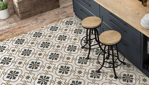 Imagen 3 de 3 de Piso Ceramico 20x20 Calcareo Moscu Jgo 8 Pz Piu