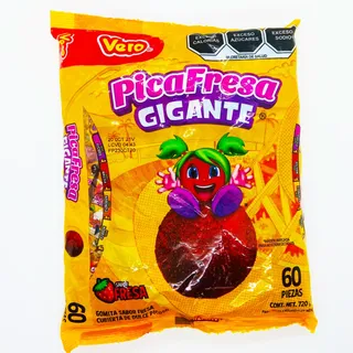 Pica Fresa Gigante 60 Pzas