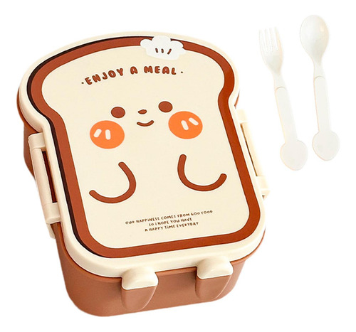 Lunch Box Case De Almacenamiento De Alimentos Fáciles Pan