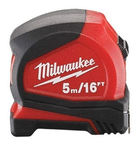Flexometro Milwaukee Metro Compacto Grip 5m 16ft + Envio