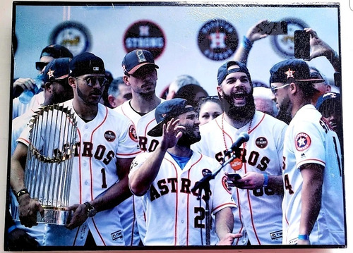 Poster Cuadro Béisbol Astros Houston Campeonato