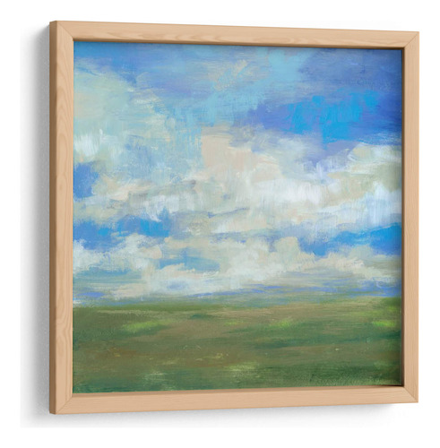 Cuadro Enmarcado Pino Día Brillante I 60x60