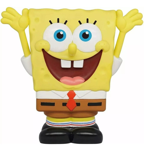 Alcancia De Bob Esponja Color Amarillo