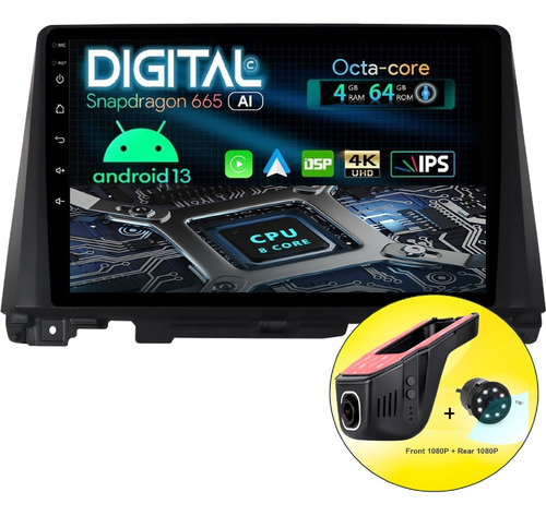 Radio Pantalla Android Kia Optima 2016 Up