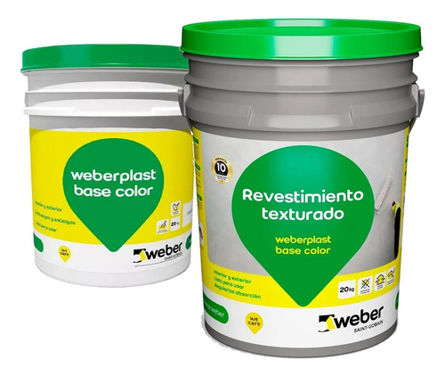 Weberplast Base Color Revestimientos 20k Plan Calidad Sibaco Color Piedra Paris