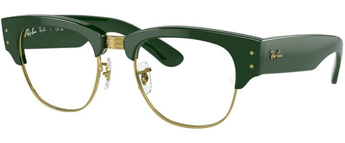 Lentes Ray Ban Rx0316v 8233 Verde Oftalmico Mega Clubmaster