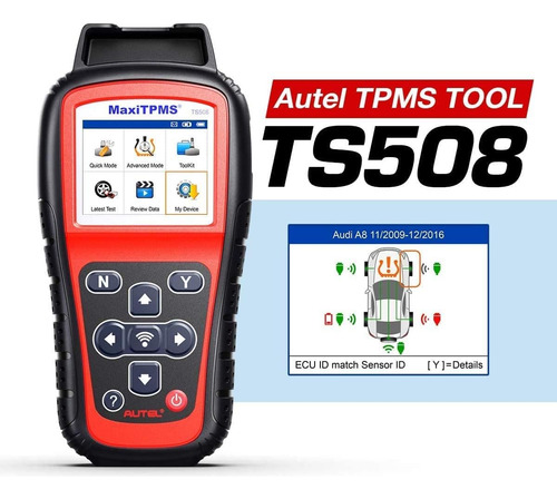 Autel Maxitpms Ts508 Tpms Herramienta De Reparación De Diagn