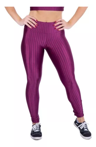 Calça Legging Cirre 3D Academia Cós Reto Pink, Moda LLevo