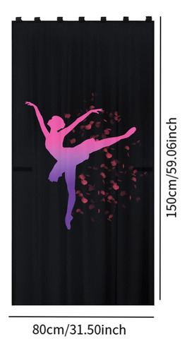 Cortina De Privacidad Para Bolsas De Baile, Bailarina Cambio