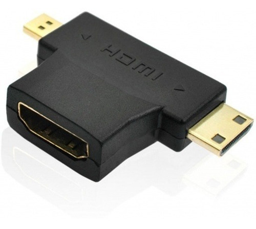 Adaptador Hdmi Hembra A Micro-hdmi M Y Mini-hd M