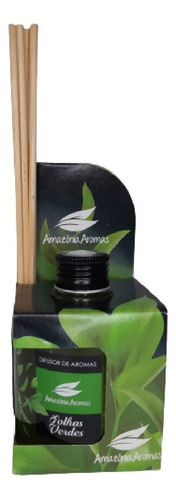 Difusor De Aromas Ambiente Amazonia Aromas Cheirinho 270ml Cor Folhas verdes