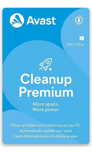 Avast Cleanup Premium 1 Pc 1 Año Mejora Rendimiento Rapidez