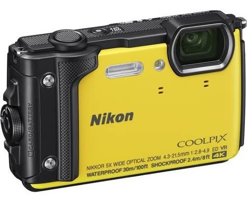 Nikon Coolpix Camara Digital Amarillo Memoria Gb Lector
