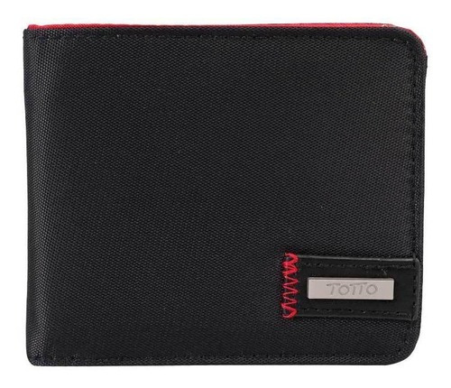 Billetera Lona Rfid Berthe Color Negro