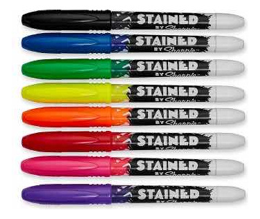 Sharpie Marcadores Para Tela Paquete Con 8 Brillantes