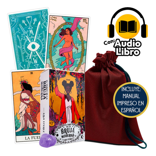 Bach Tarot Bruxa Moderna Espanhol + Manual + Tabuleiro
