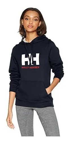 SUDADERA CON CAPUCHA HH® LOGO PARA MUJER