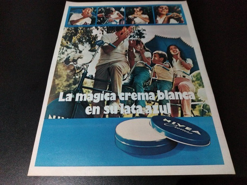 (pb277) Publicidad Clipping Crema Nivea * 1973