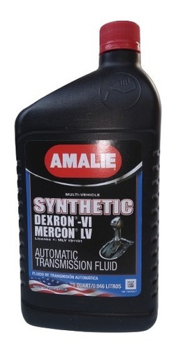 Aceite Atf  Amalie Dexron Vi  100% Sintético Transmisiones 