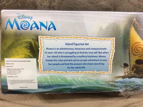 Disney Moana Maui Set De Figuras Island Set