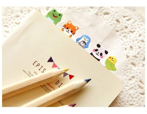 Genial Set Notitas Marcadores Sticky Notes Kawaii Oveja