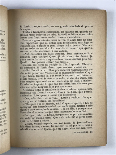 Livro Os Corumbas Romance Amando Fontes 13.ª Livraria José Olympio Editora - F1