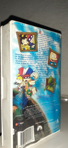 Vhs Rugrat's En Paris La Película En Español (Usado)