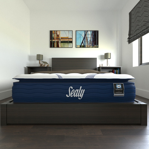 Colchón Ind Fritz Y Box +almohadas Regalo Posturepedicsealy