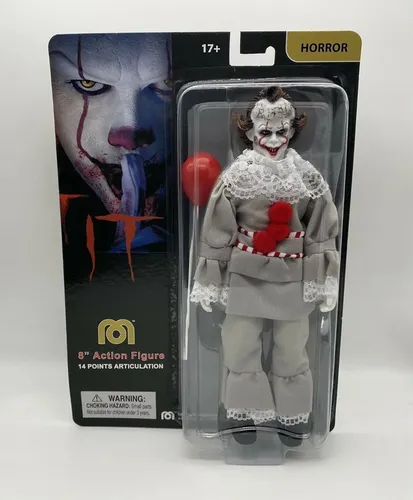 Mu eco It Horror Pennywise Figura Articulada 20cm Mego