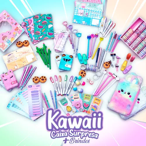 Kawaii Box: caixa surpresa com coisas fofas do Japão - De volta ao