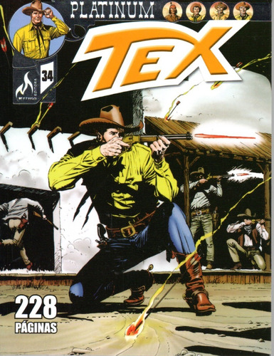 Tex Platinum 34 - Mythos - Bonellihq Cx144 H21