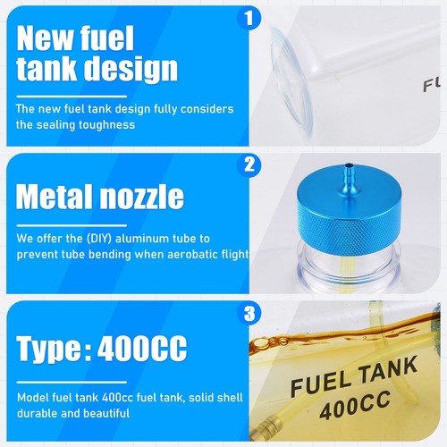 Botella De Plástico Transparente De Gasolina Con Tanque De C