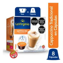 Comprar Cafe En Capsulas La Virginia Cappuccino X 8 Capsulas