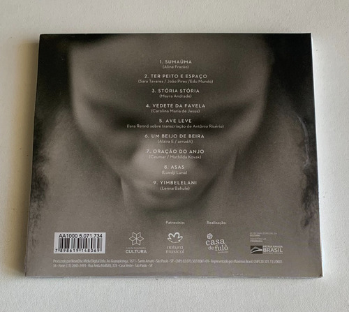 Cd Virgínia Rodrigues - Cada Voz É Uma Mulher (2018) Lacrado