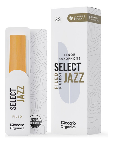 Cañas Select Jazz 3s Para Saxofon Tenor, Filed