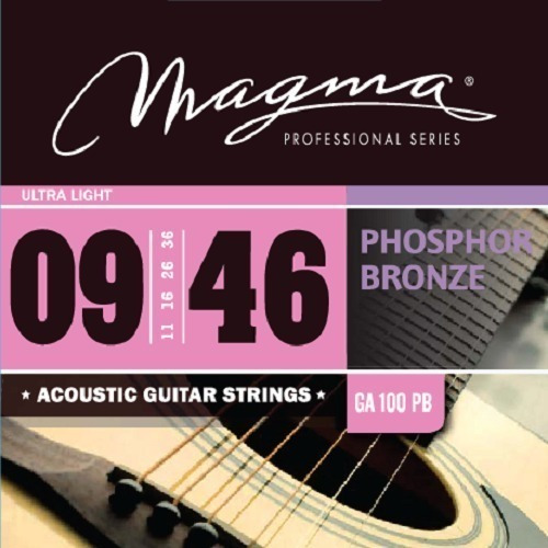 Encordado Guitarra Acustica 09 Bronce Magma Ga100pb