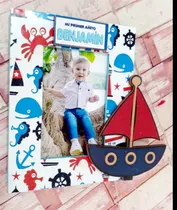 Comprar 22 Portaretratos Souvenirs Náuticos Marinero Con Vidrio F6x9