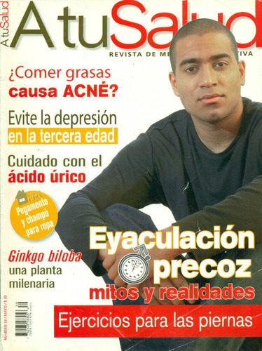 Revista A Tu Salud No. 39 Mayo 2007 Eyaculación Precoz