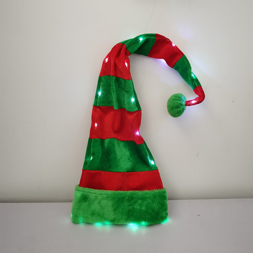 Sombrero Led De Decoración Navideña Con Forma De Sombrero Pa