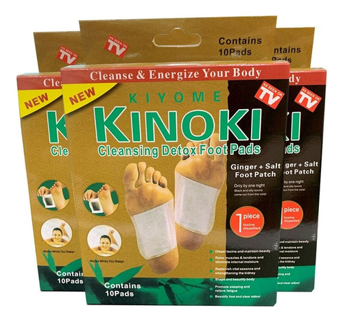 Parche Desintoxicante Kinoki-10 - G A $ - g a $1650
